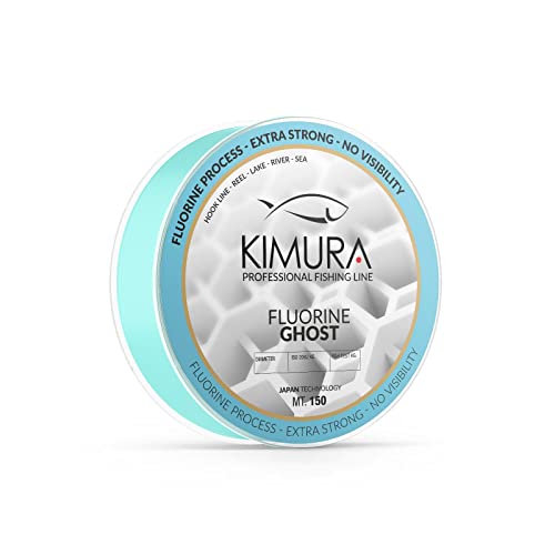 KIMURA Unisex – Erwachsene Fluorine Ghost Angelschnur, Neonkristall, 0.115 von KIMURA
