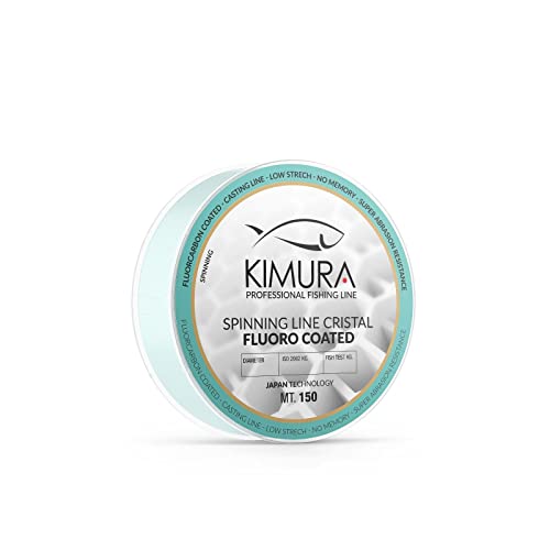 KIMURA Unisex – Erwachsene Spinning Line Angelschnur, Cristal, 0.120 von KIMURA