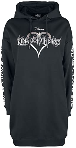 KINGDOM HEARTS Group Frauen Mittellanges Kleid schwarz XXL von Kingdom Hearts