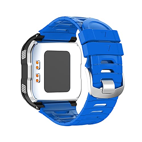 KINOEHOO Ersatzarmband kompatibel mit Garmin Forerunner 920XT Armband Weiche Silikon Uhrenarmbänder.(Blau) von KINOEHOO