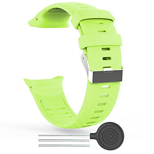 KINOEHOO Ersatzarmband kompatibel mit Polar Vantage V Armband Weiche Silikon Uhrenarmbänder.(Grün) von KINOEHOO