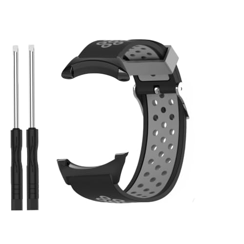 KINOEHOO Ersatzarmband kompatibel mit Suunto Core Armband Weiche Uhrenarmbänder.(schwarzgrau) von KINOEHOO