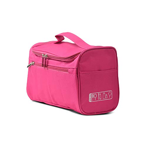 Kosmetiktasche zum Aufhängen für Herren und Damen, Rosa, one Size von KINSTON