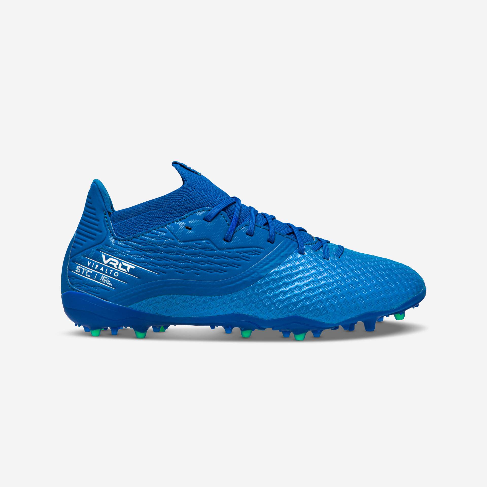 Damen/Herren Fussball Nockenschuhe MG/AG ‒ VIRALTO III 3D Air Mesh Saphir blau von KIPSTA