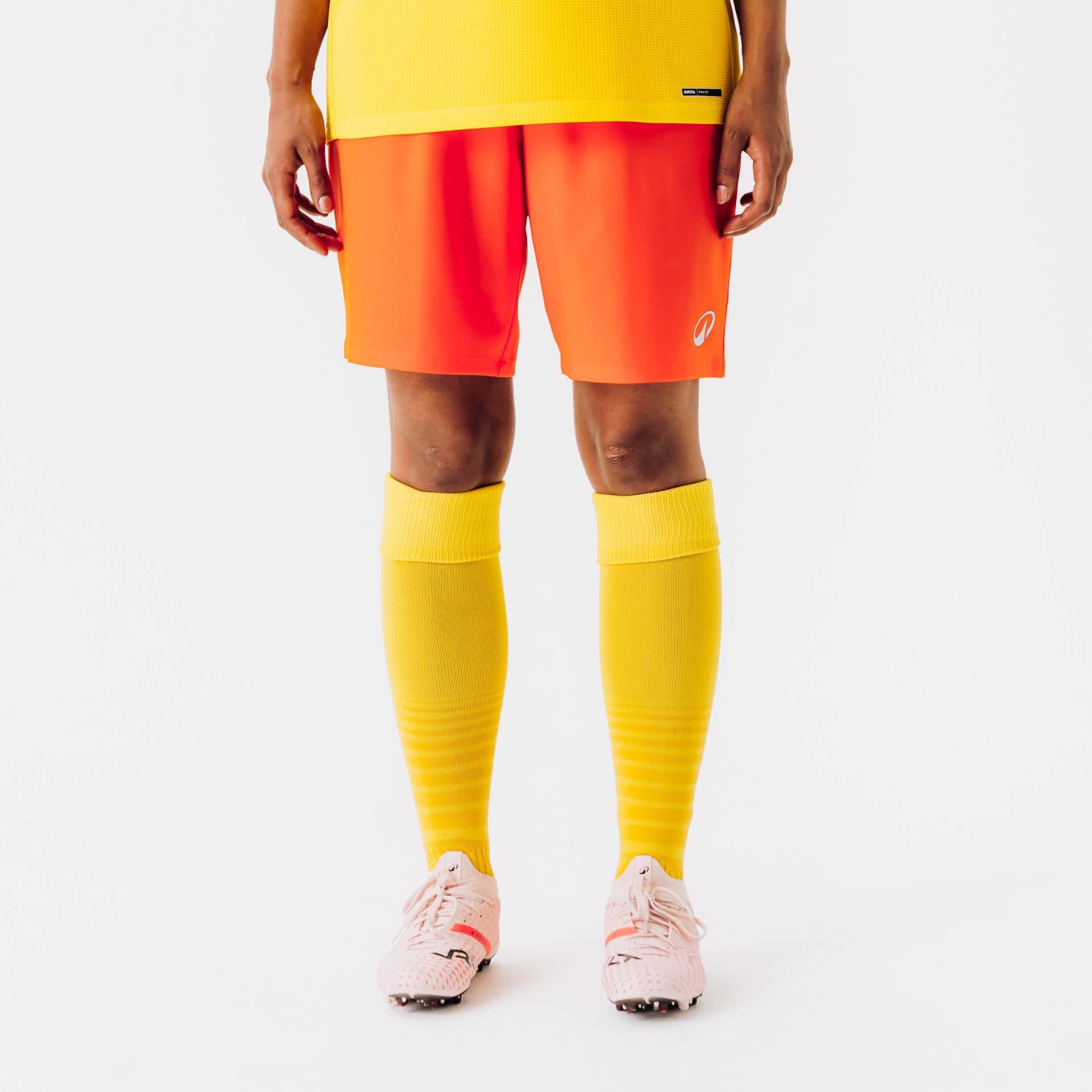 Damen/Herren Fußball Shorts - Viralto Club orange von KIPSTA