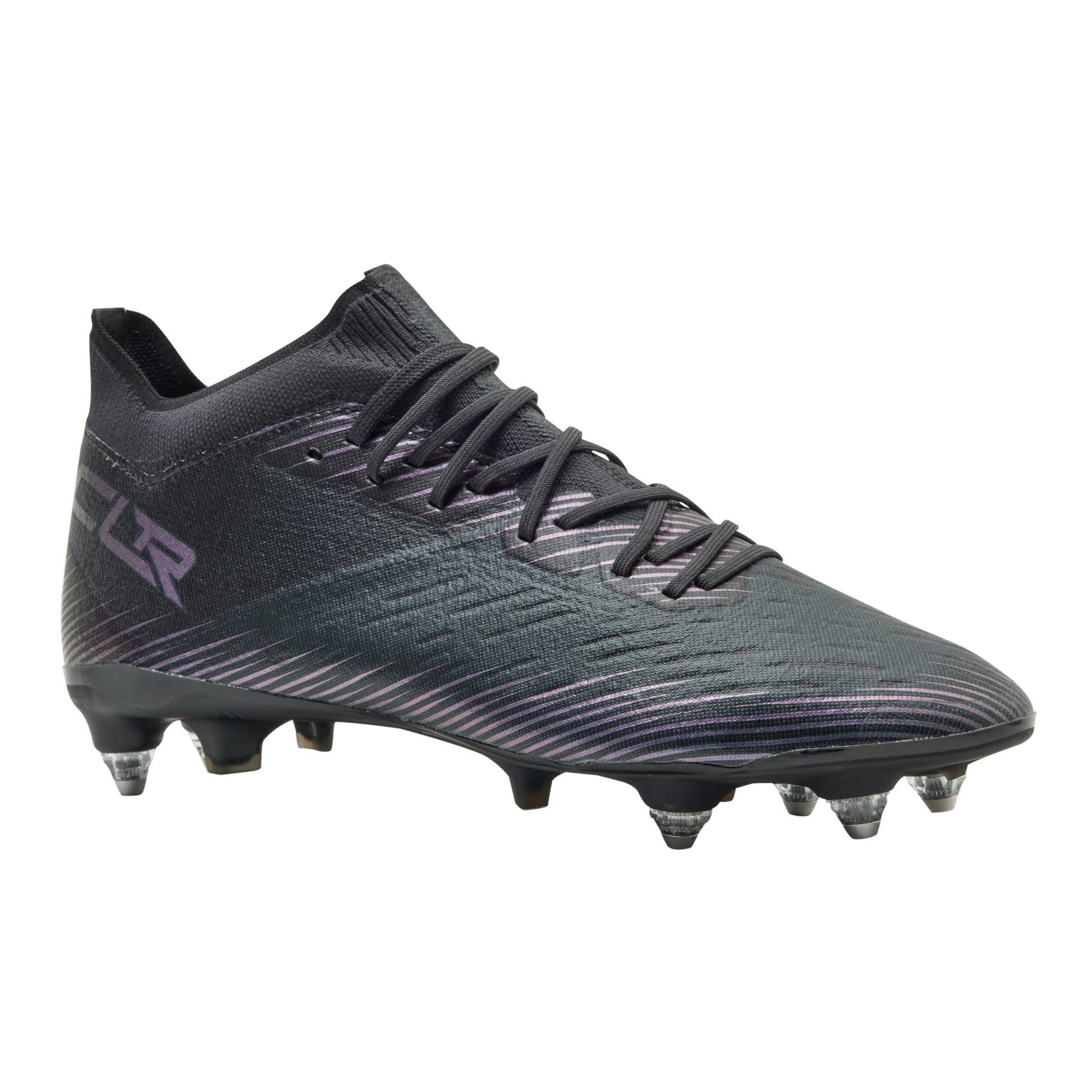 Damen/Herren Fussball Stollenschuhe SG - Hybrid CLR Diamant schwarz von KIPSTA