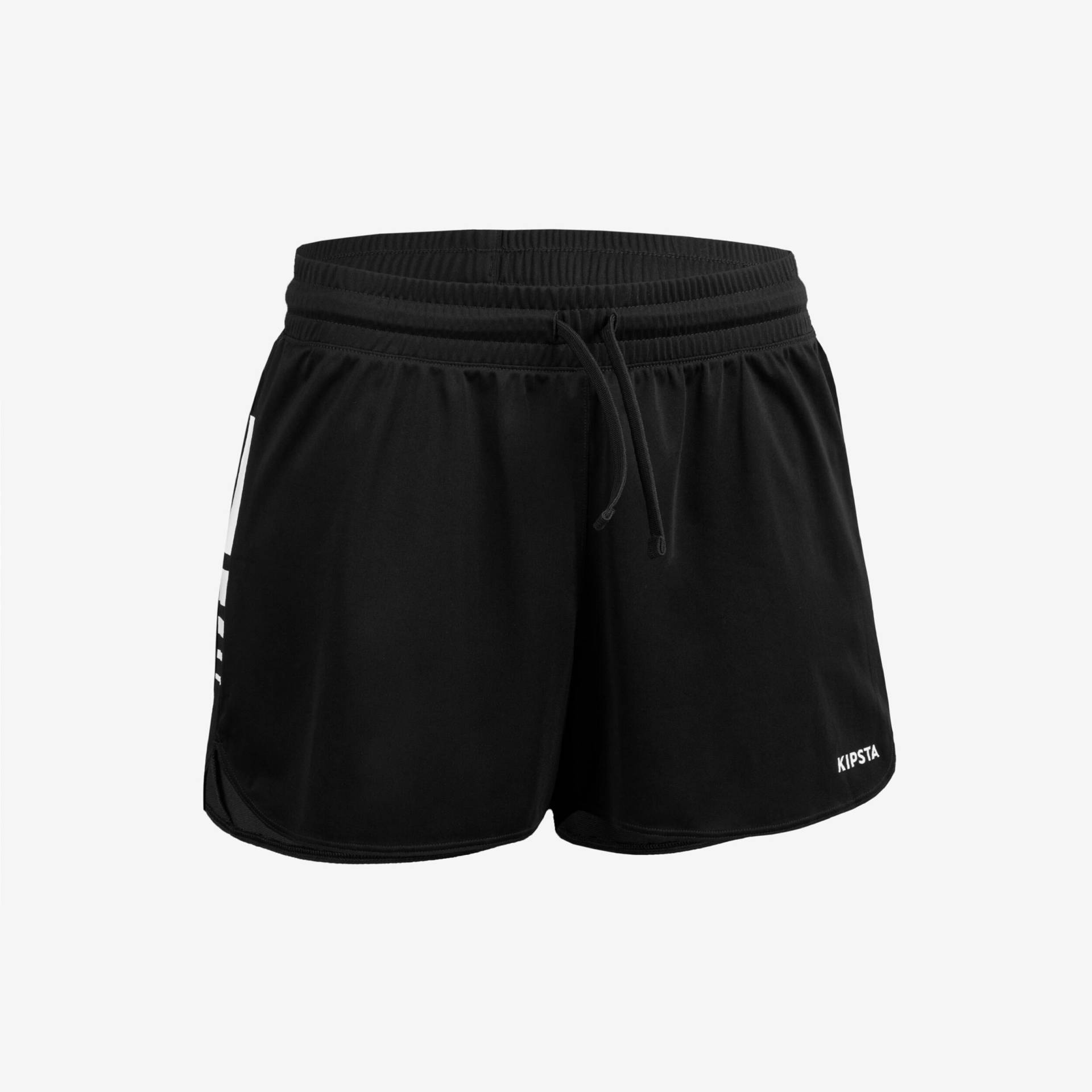 Damen Handball Shorts - H100 schwarz von KIPSTA