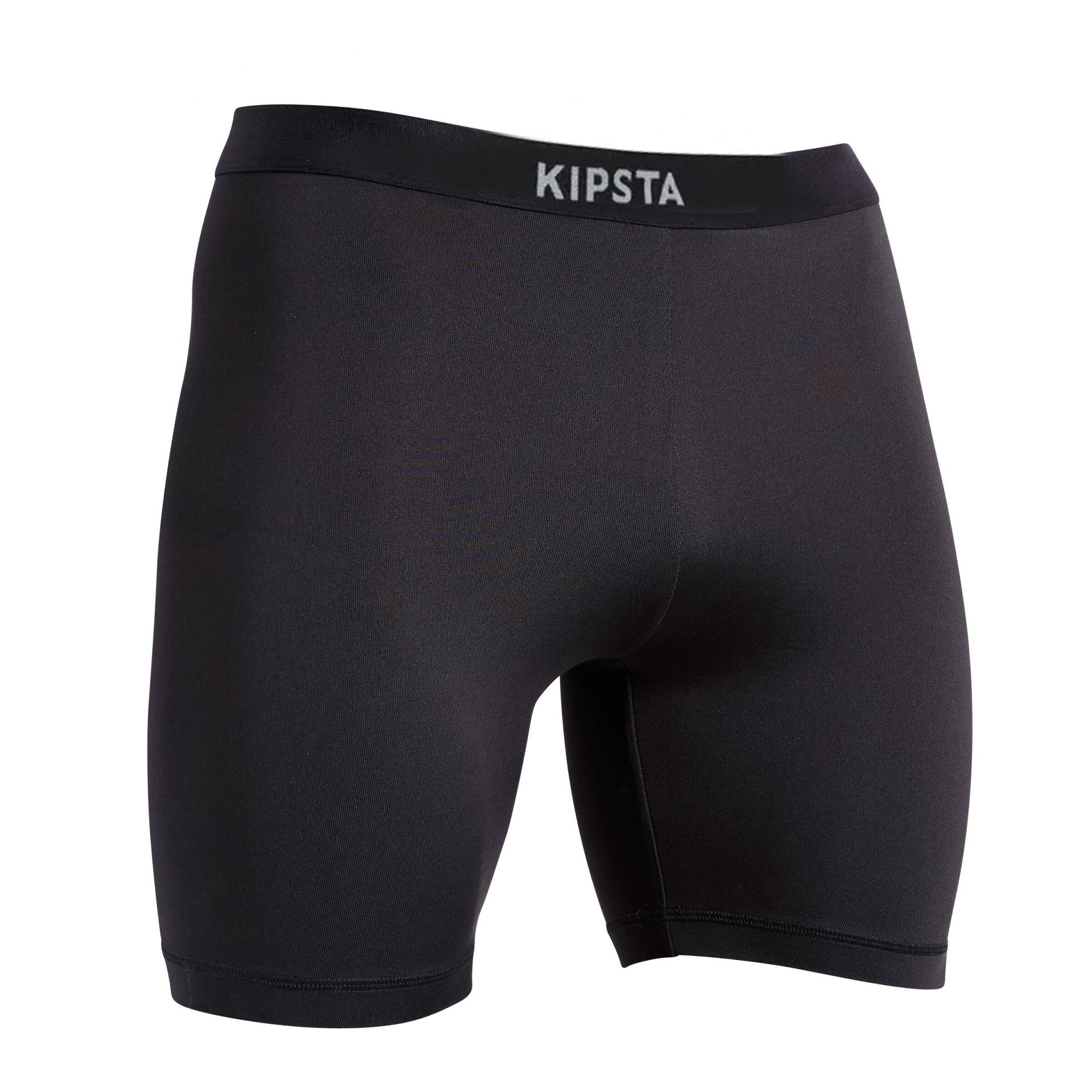 Damen/Herren Fussball Funktionsshorts - Keepcomfort schwarz von KIPSTA