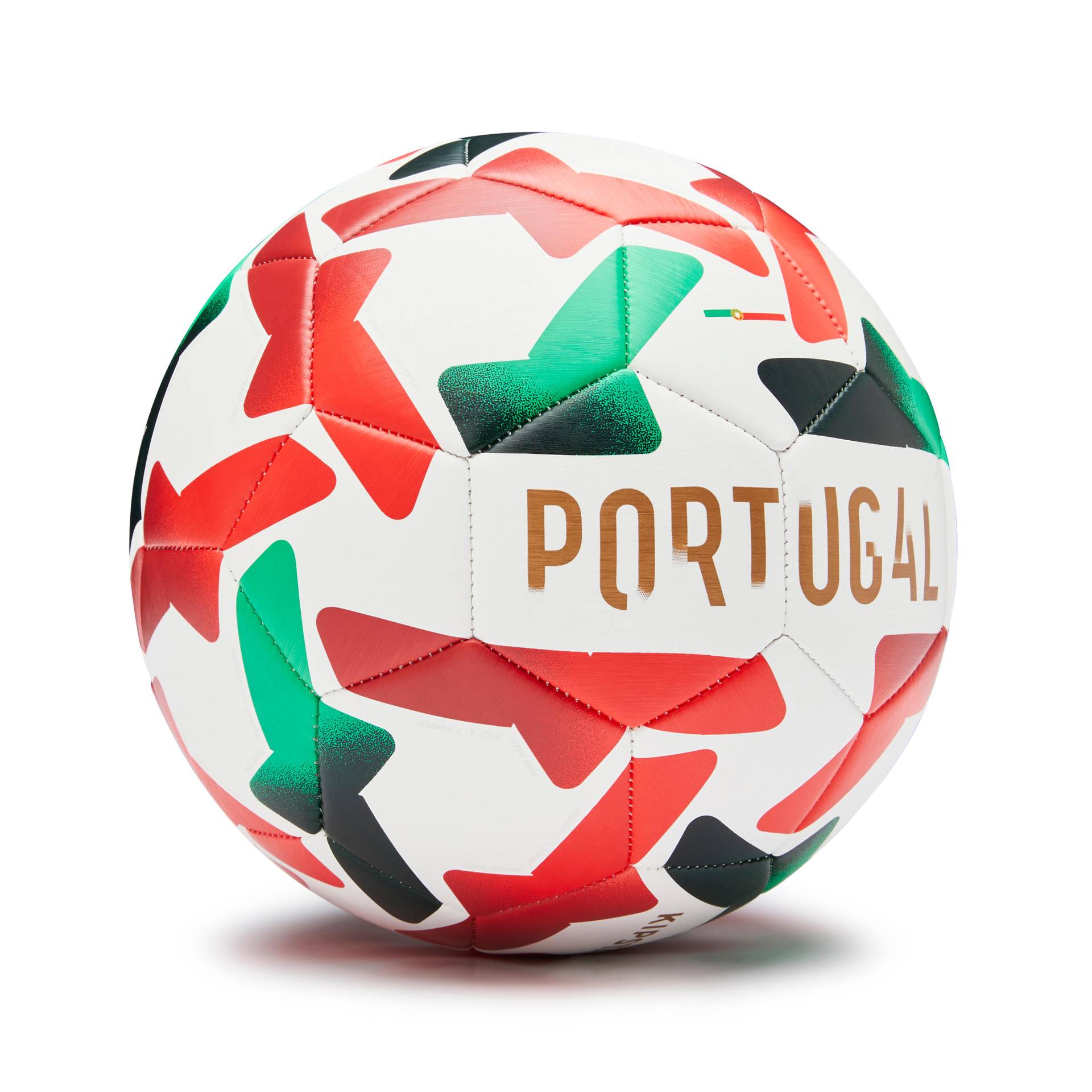 Fussball Freizeitball Grösse - 1 Portugal 2024 von KIPSTA