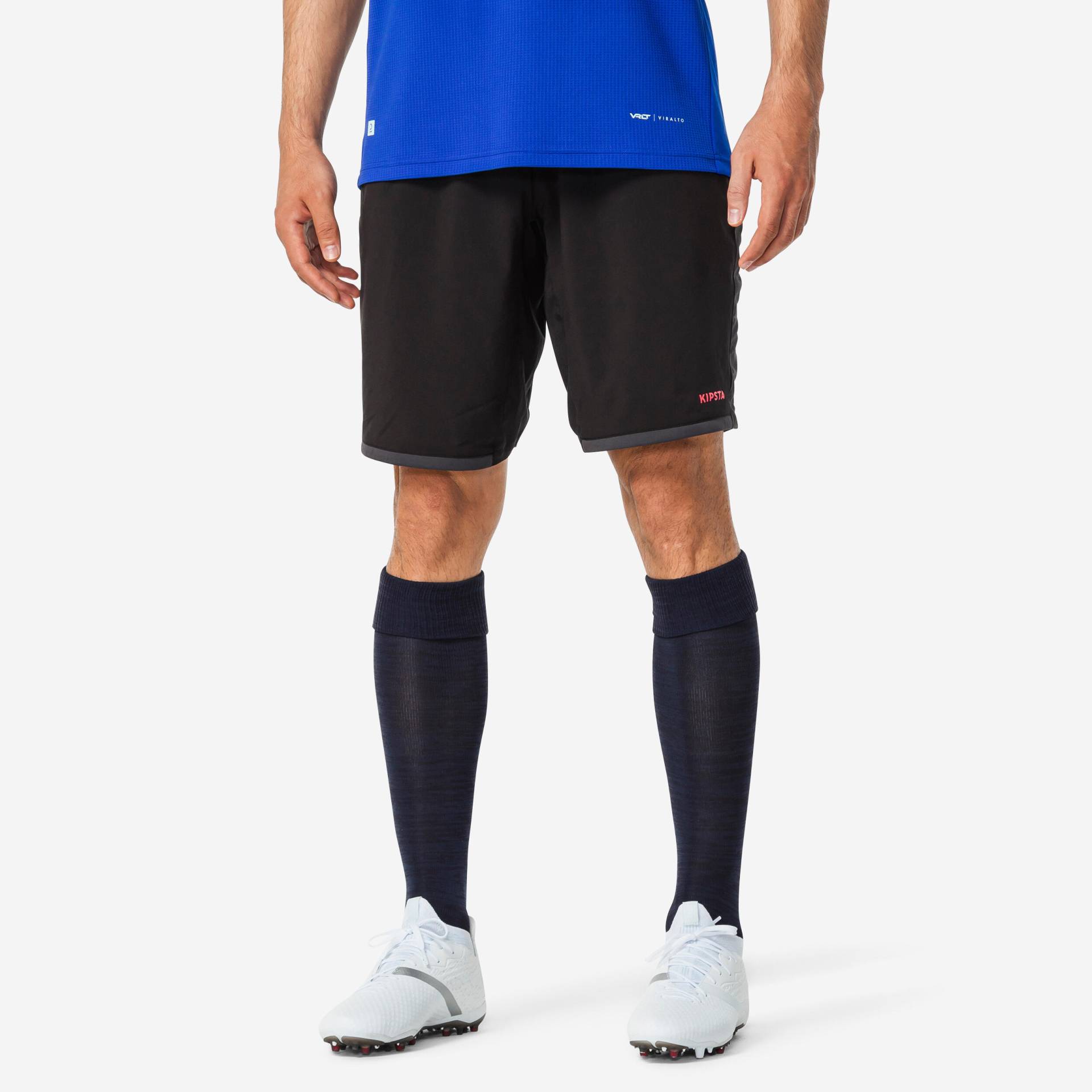 Damen/Herren Fussball Shorts - Viralto II schwarz/grau von KIPSTA
