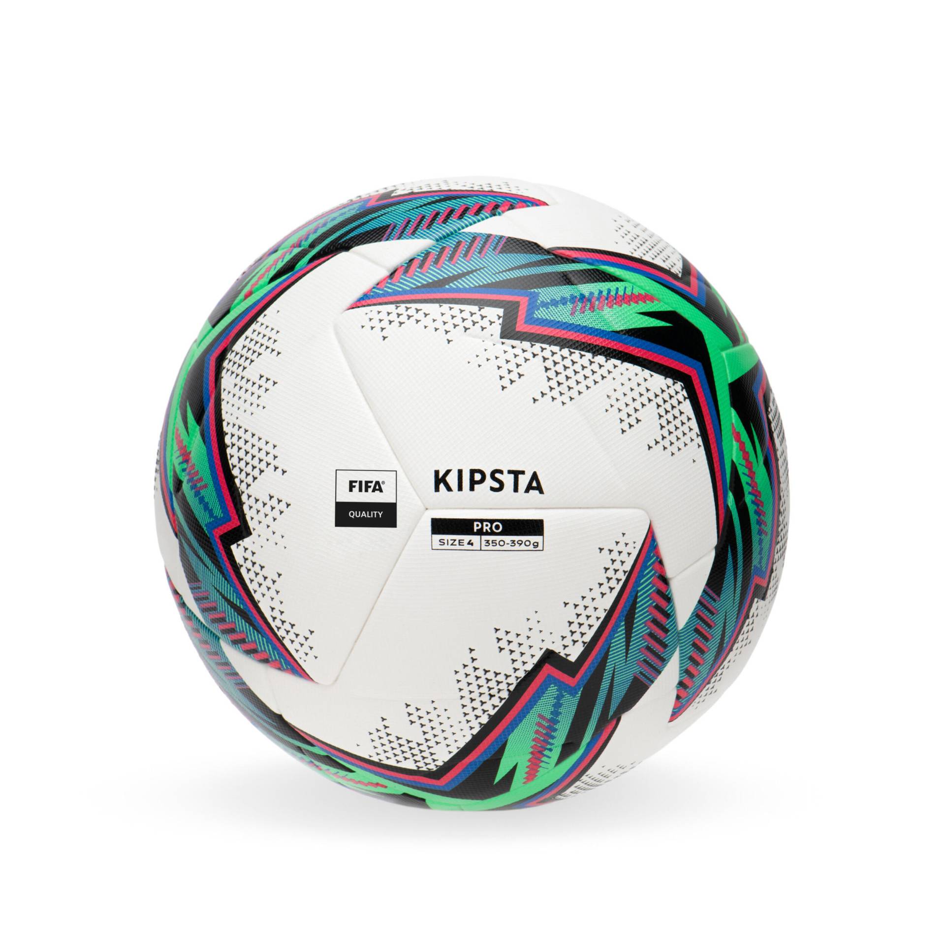 Fussball Trainingsball Grösse 4 thermogeklebt FIFA Quality - Pro Ball weiss von KIPSTA