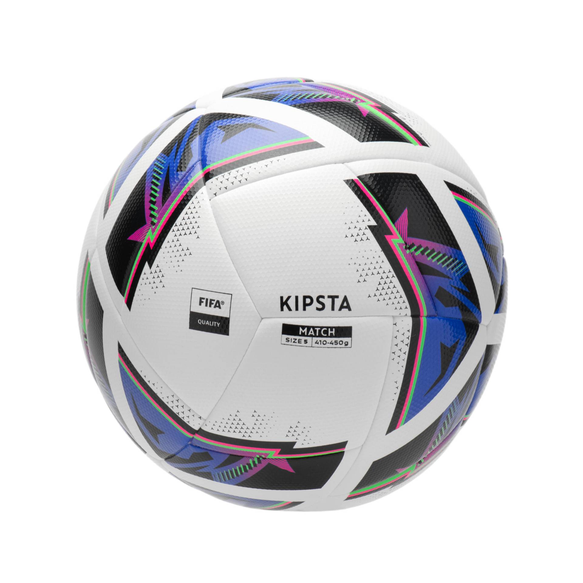 Fussball Trainingsball Grösse 5 Hybrid 2 - FIFA Quality Match Ball weiss von KIPSTA