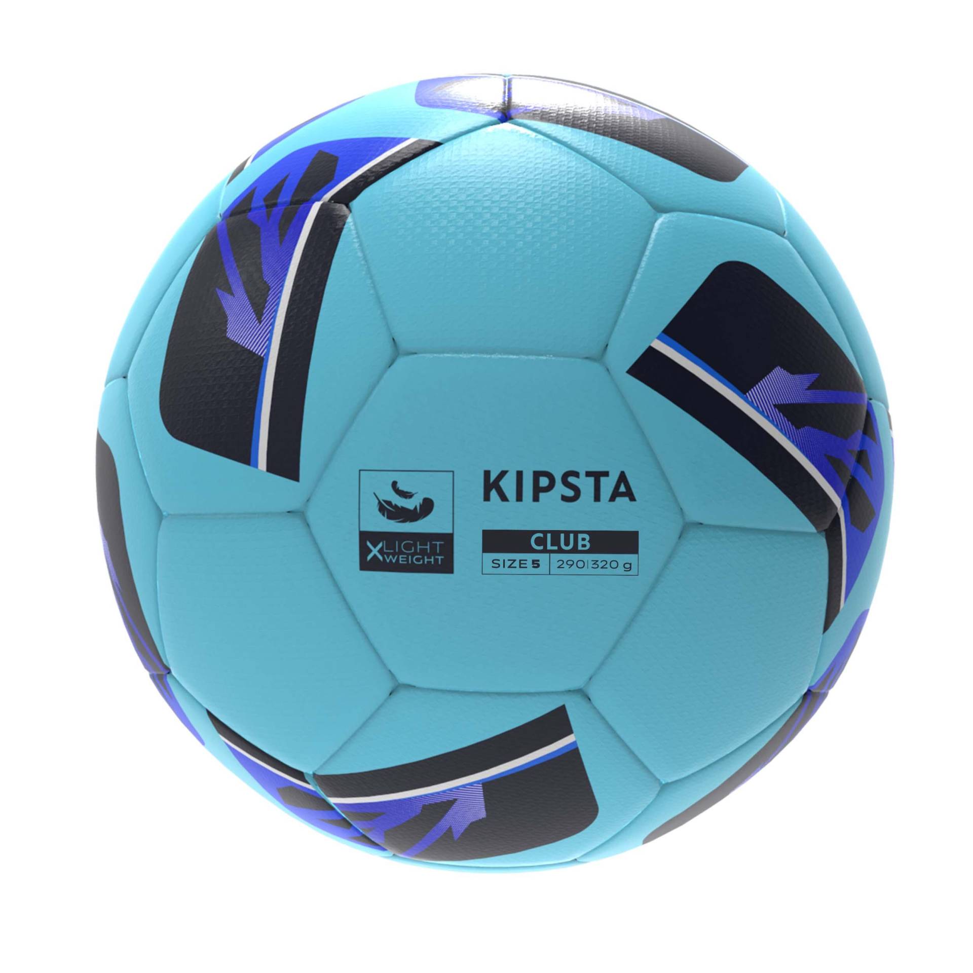 Fussball Trainingsball Grösse 5 Hybrid - Club Ball X-Light blau von KIPSTA