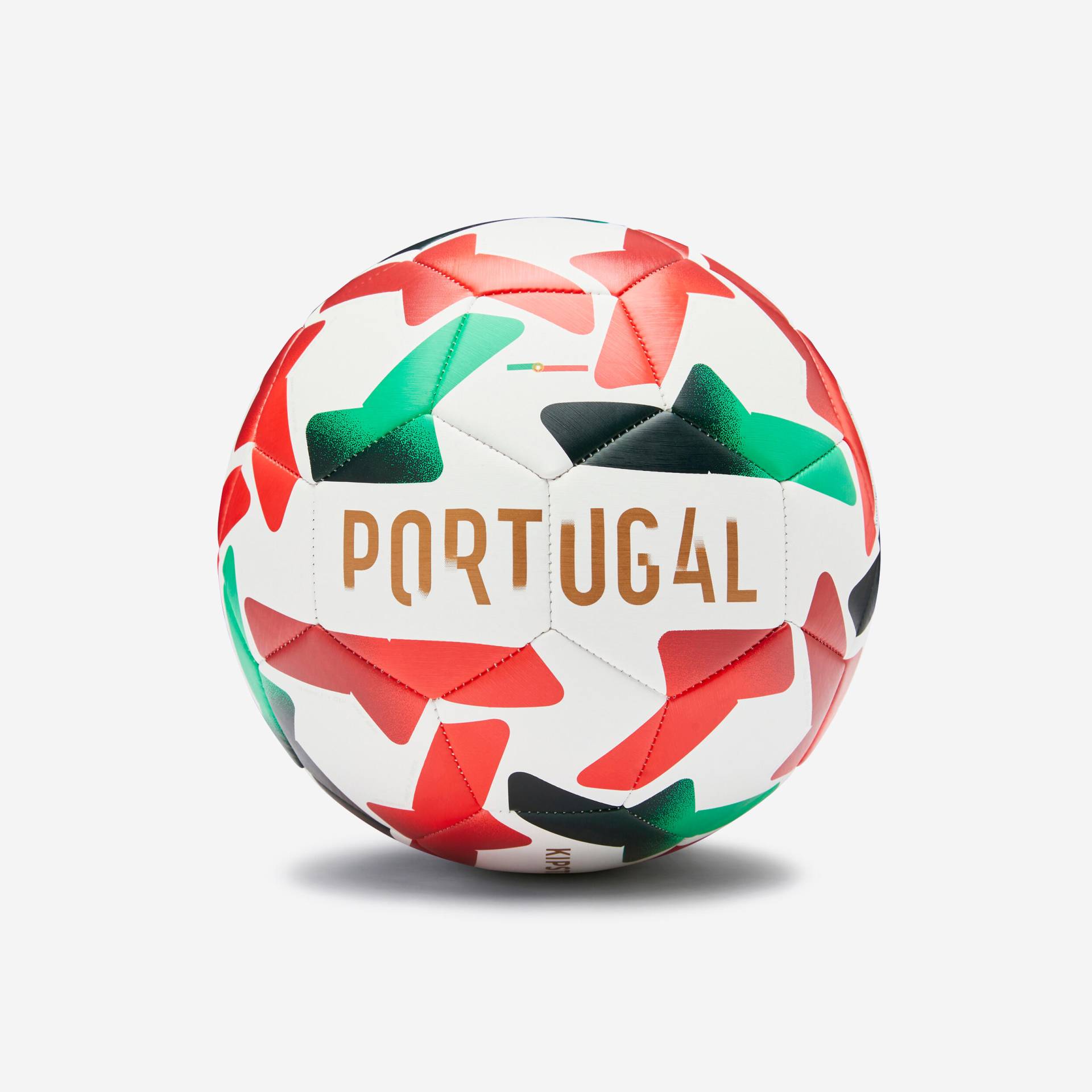 Fussball Freizeitball Grösse 5 - Portugal 2024 von KIPSTA