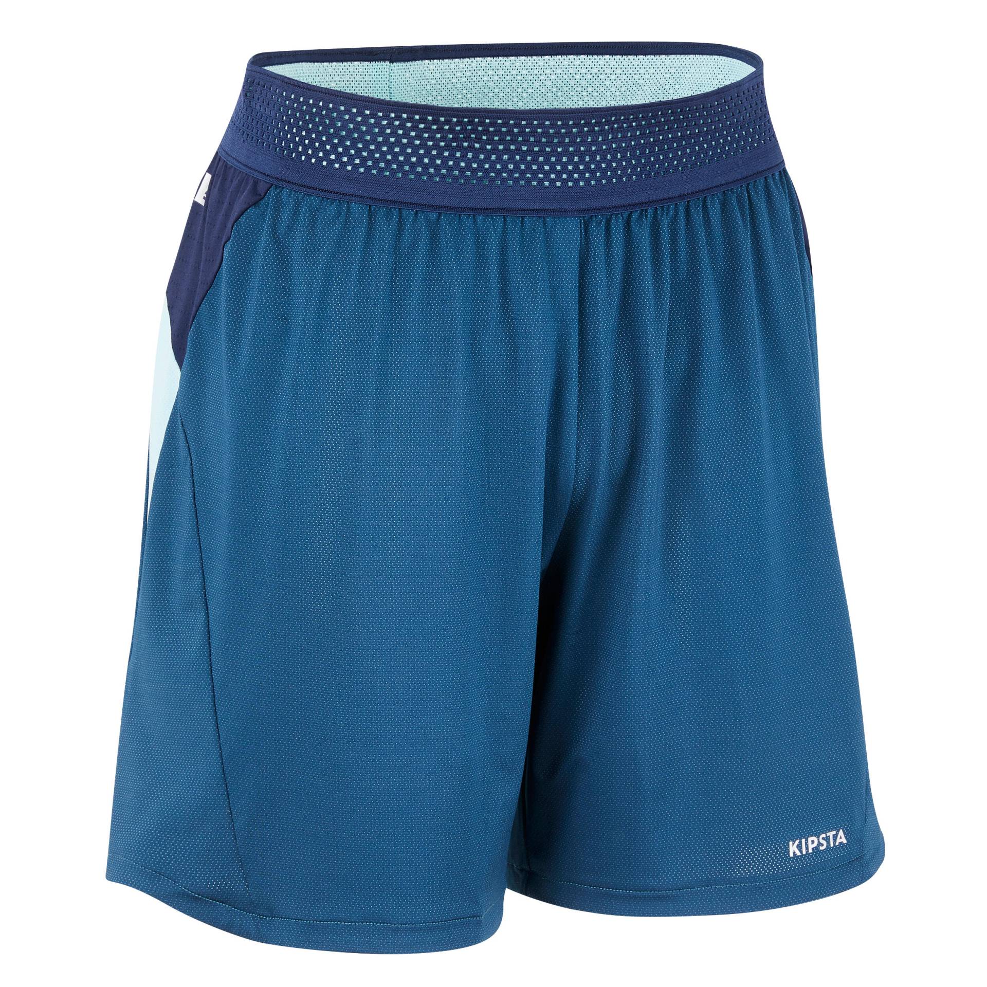Damen Fussball Shorts - blau von KIPSTA