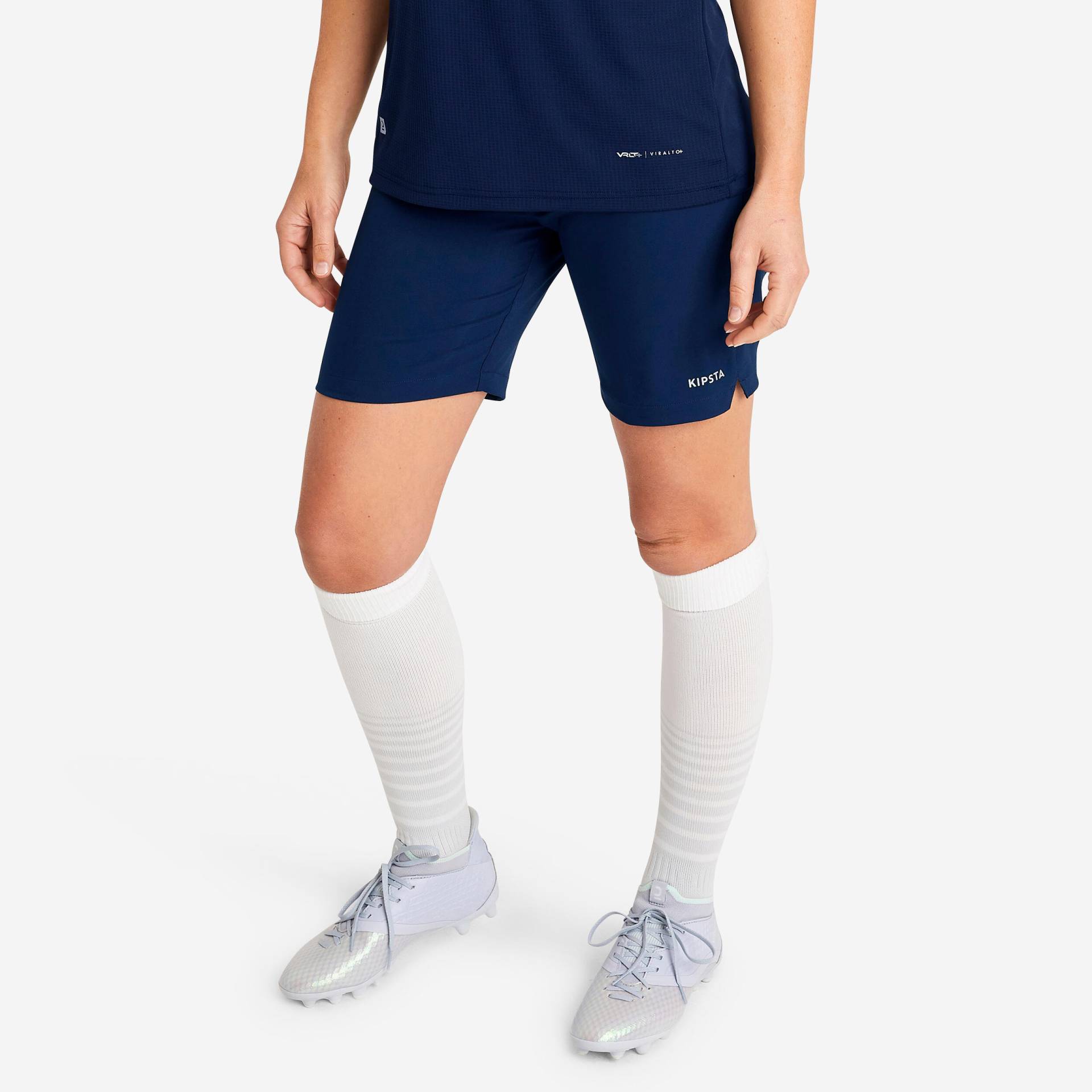 Damen Fussball Shorts - Viralto Club blau von KIPSTA