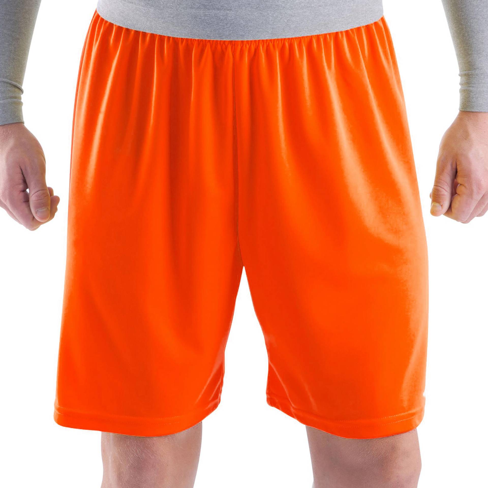 Damen/Herren Fussball Shorts - Essentiel orange von KIPSTA