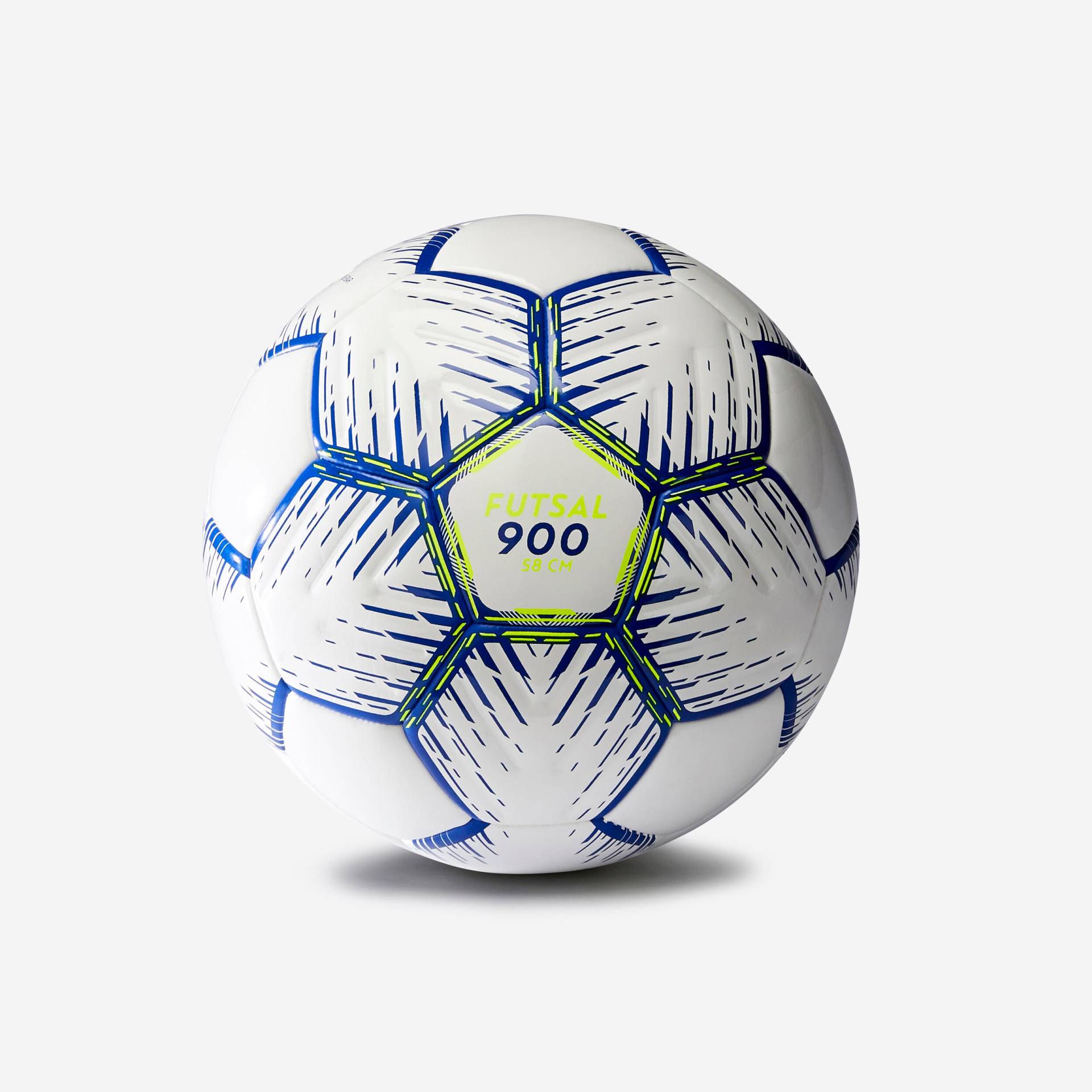 Fussball Futsalball Grösse 3 (58 cm) 350 - 390g - FS 900 weiss/blau von KIPSTA