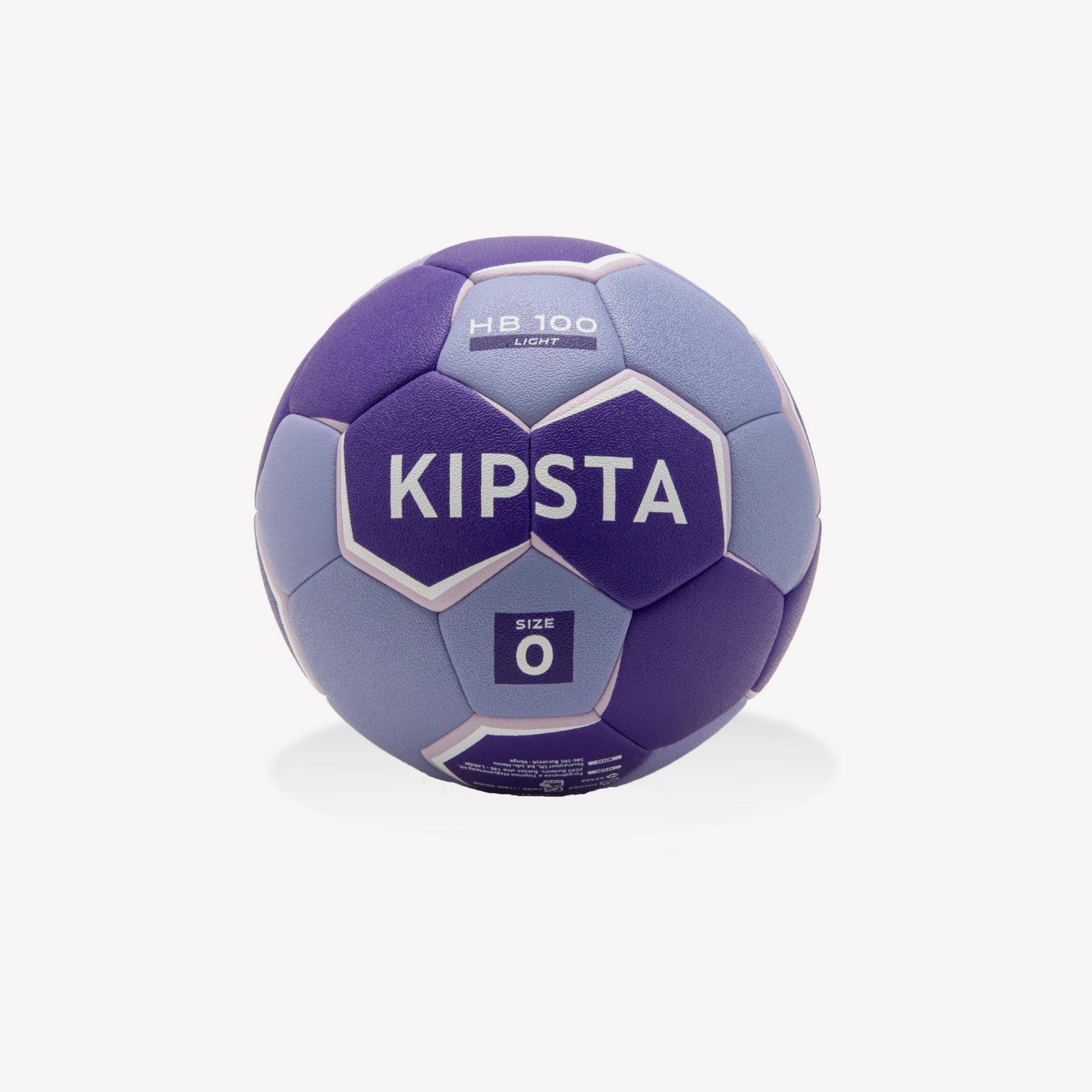Handball Größe 0 - HB100 Light violett von KIPSTA