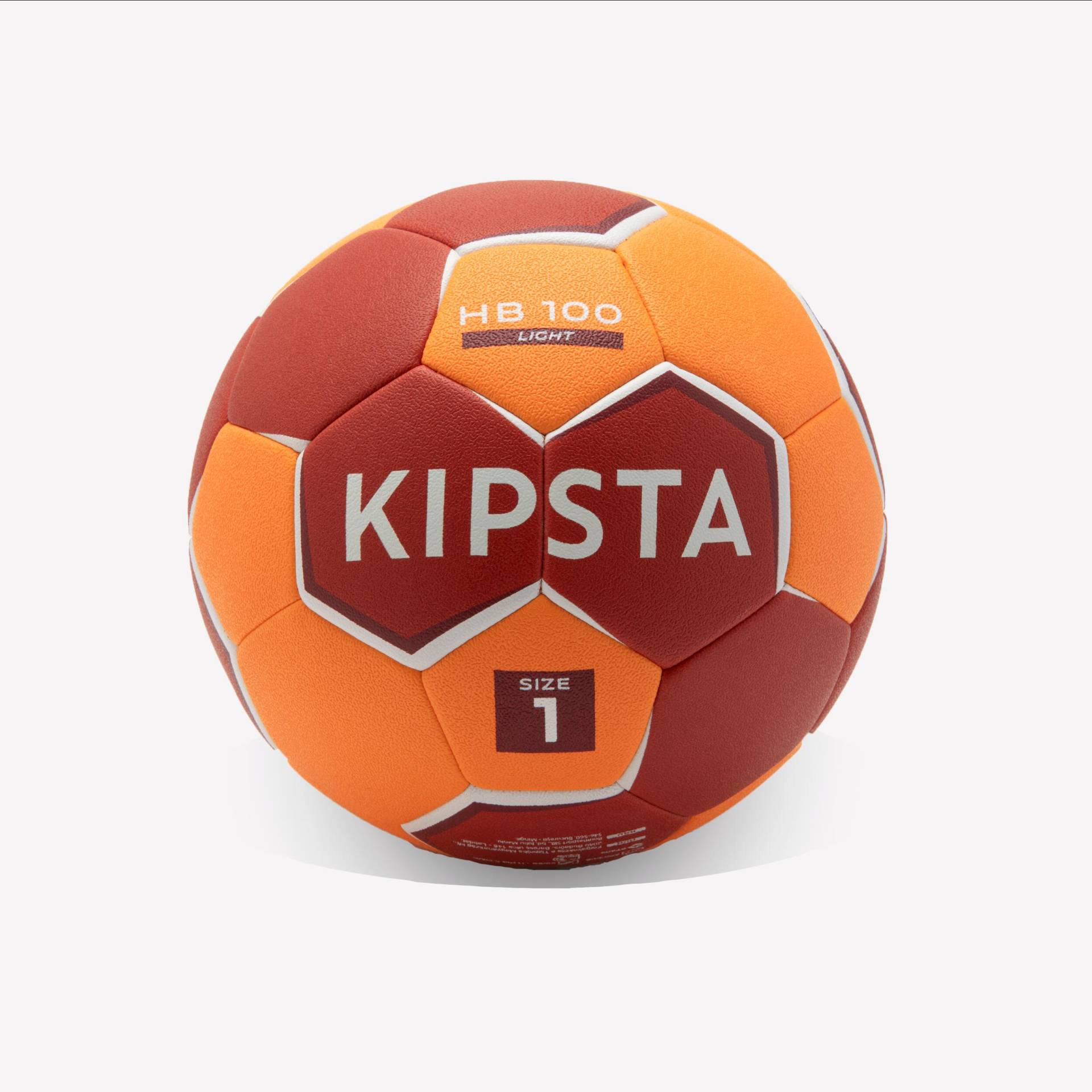 Kinder Handball Grösse 1 - H100 Light orange von KIPSTA