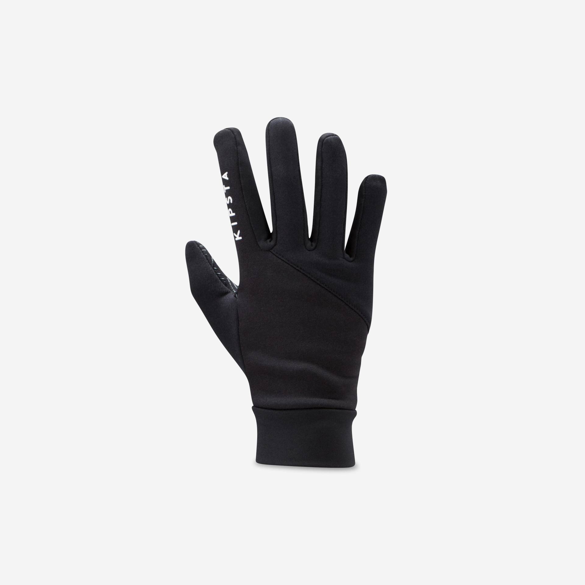 Kinder Fussball Handschuhe - Keepdry 500 schwarz von KIPSTA