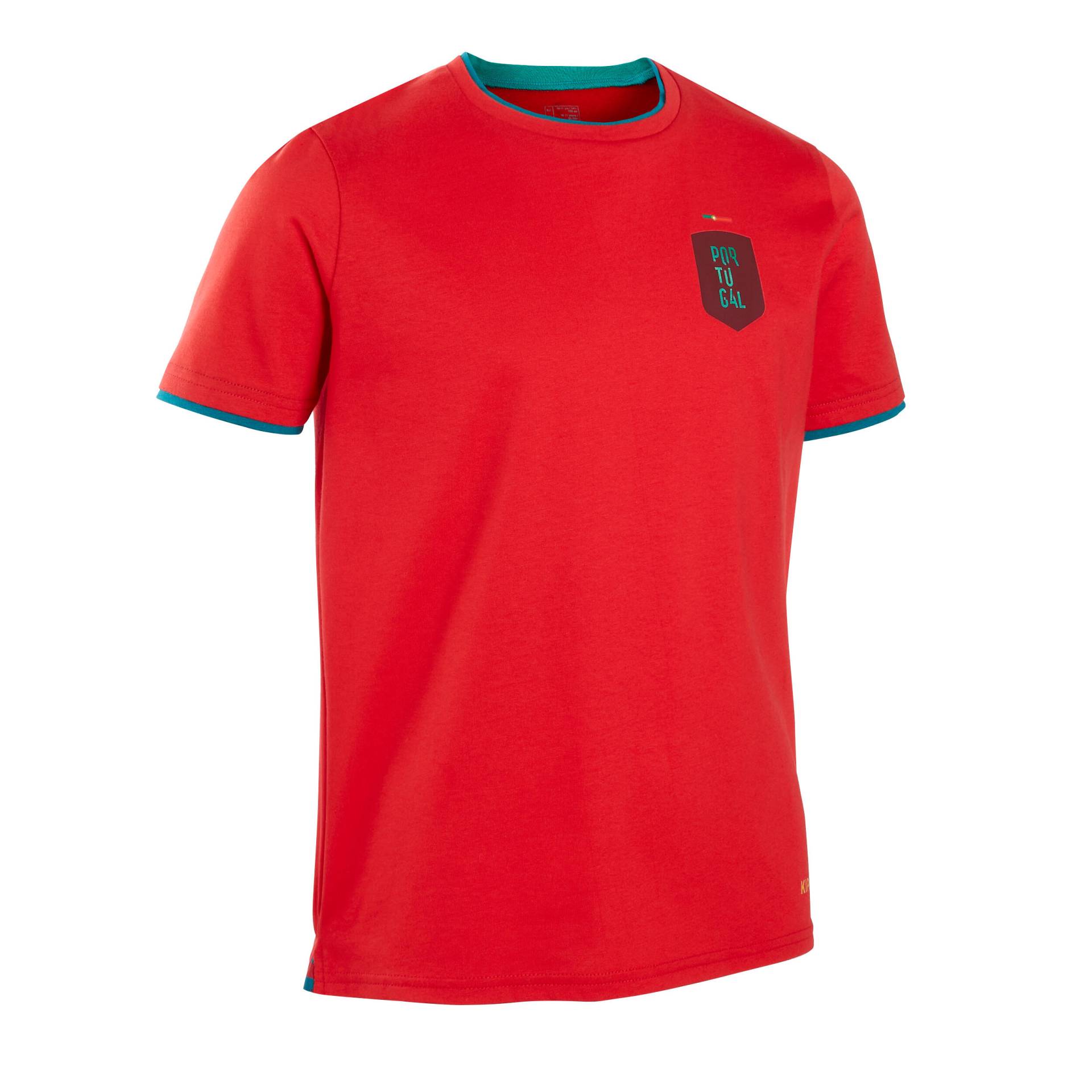 Kinder Fussball Shirt Portugal 2024 ‒ FF100 von KIPSTA