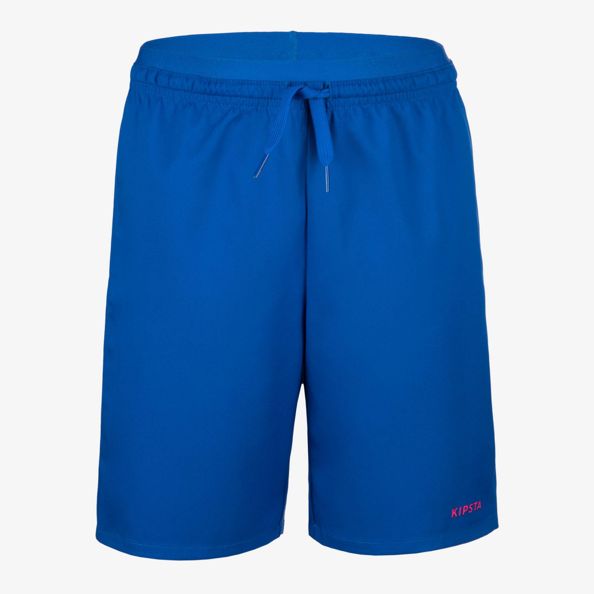 Kinder Fussball Shorts - VIRALTO Aqua blau/rosa von KIPSTA
