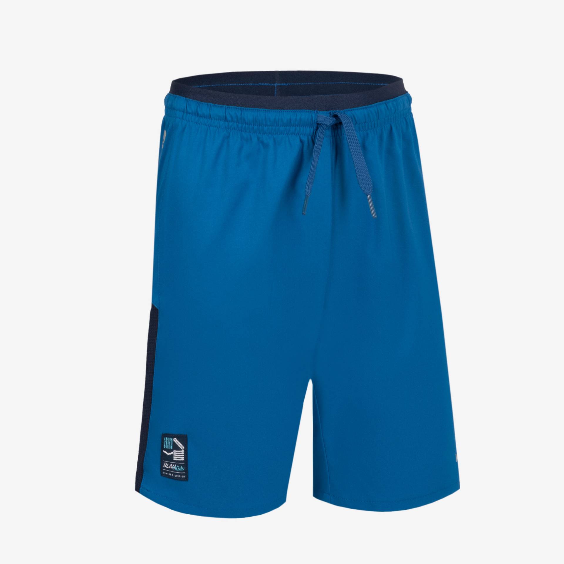 Kinder Fussball Shorts blau/marineblau von KIPSTA
