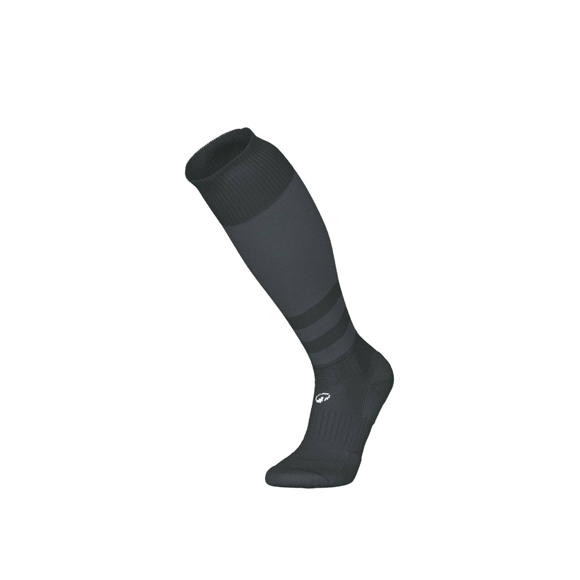 Kinder Rugby Socken - R500 schwarz von KIPSTA