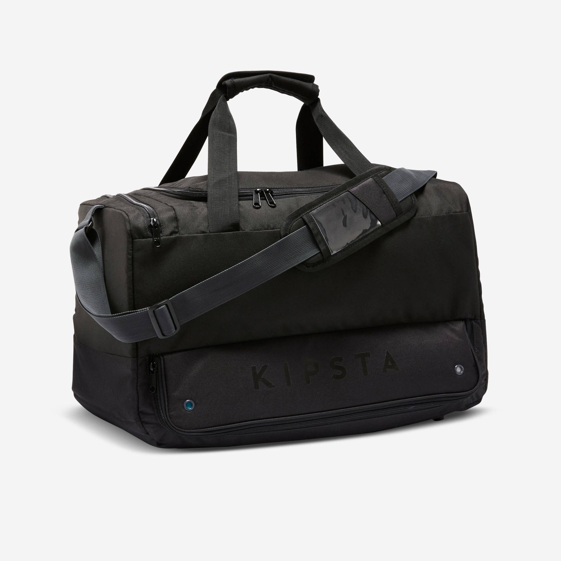 Fussball Sporttasche Hardcase 45 l - schwarz von KIPSTA