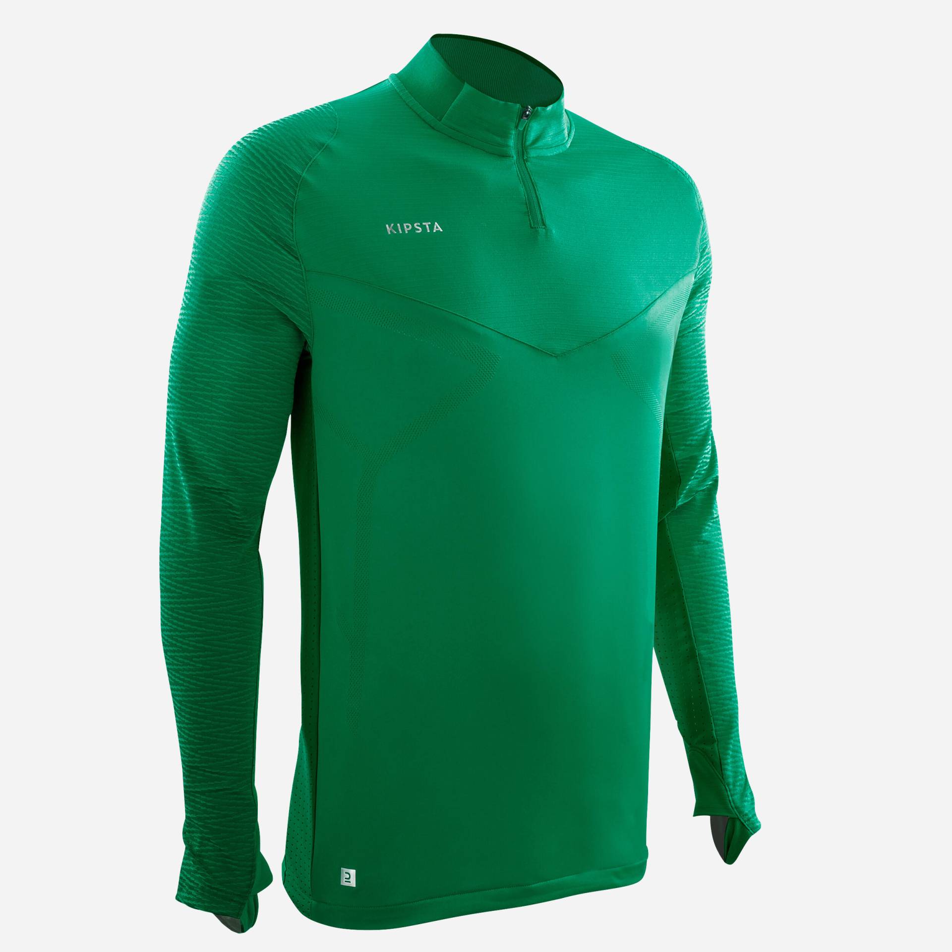 Damen/Herren Fussball Sweatshirt - CLR grün von KIPSTA