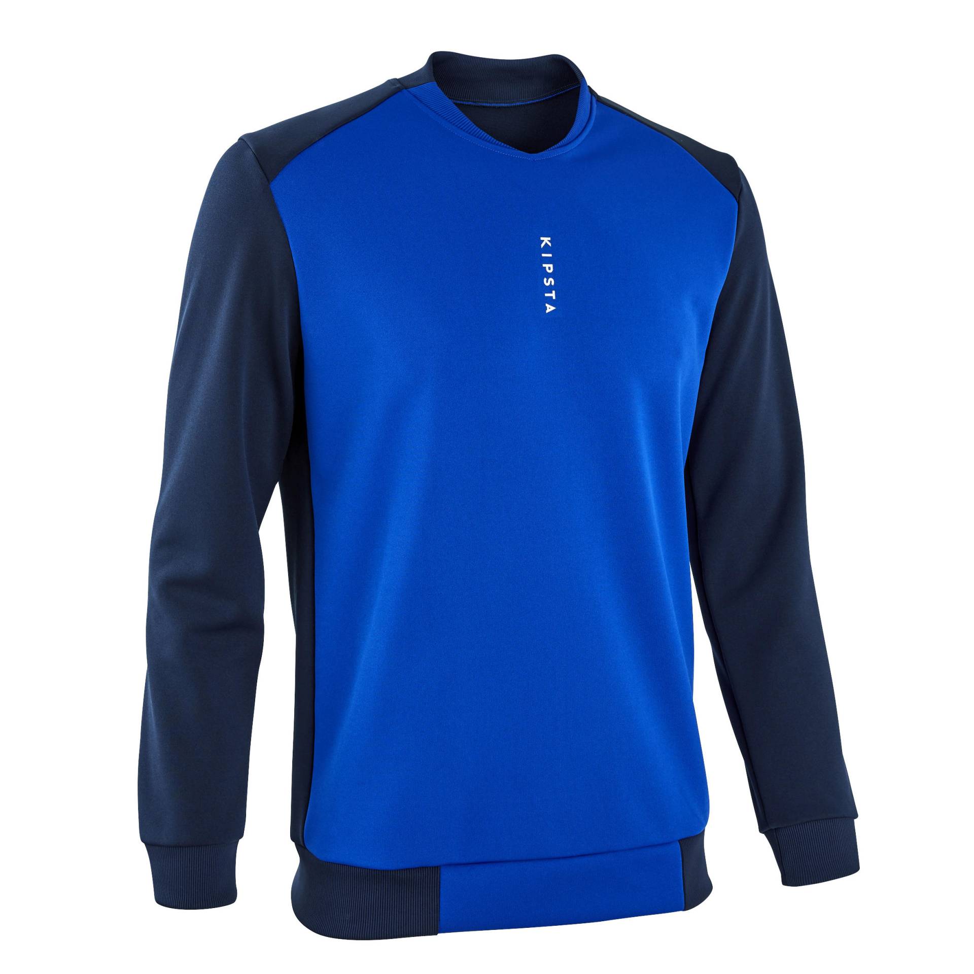 Damen/Herren Fussball Sweatshirt - T100 dunkelblau von KIPSTA