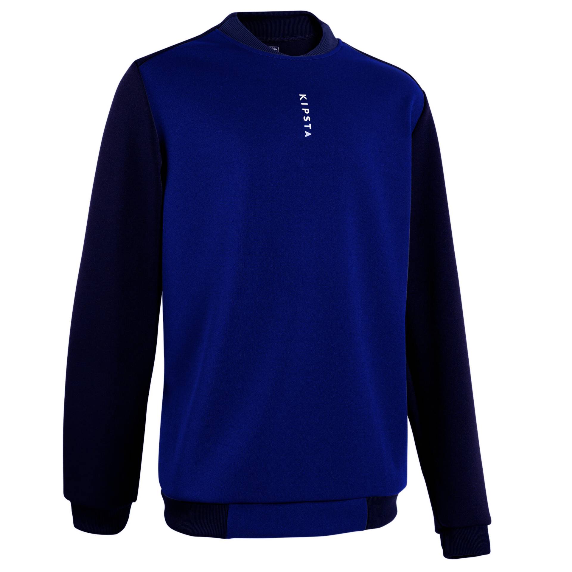 Kinder Fussball Sweatshirt - Essentiel Verein blau/marineblau von KIPSTA