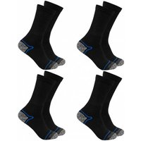 KIRKJUBØUR® "Climb" Outdoor Wandersocken 4 Paar blau von KIRKJUBÃUR