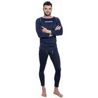 KIRKJUBØUR® "Hafjall" Herren Thermounterwäsche Set 2-tlg. blau von KIRKJUBÃUR