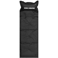 KIRKJUBØUR® "Roros" Premium Outdoor Schlafmatte schwarz von KIRKJUBÃUR