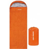 KIRKJUBØUR® "Søvn" Outdoor Schlafsack 220 x 75 cm 15 °C orange von KIRKJUBÃUR