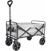 KIRKJUBØUR® "Edda" faltbarer Bollerwagen grau von KIRKJUBÃUR