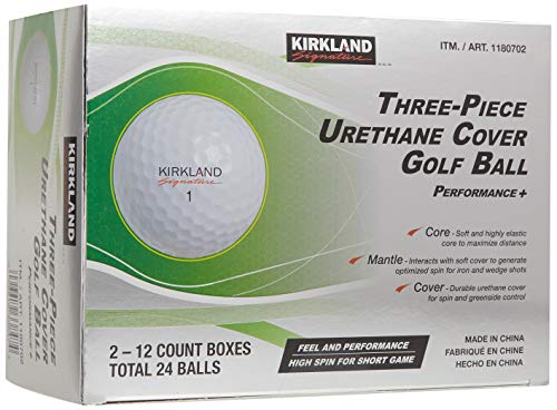 KIRKLAND SIGNATURE Golfball mit Urethan-Abdeckung, 3 Stück, 2 Dutzend von KIRKLAND SIGNATURE