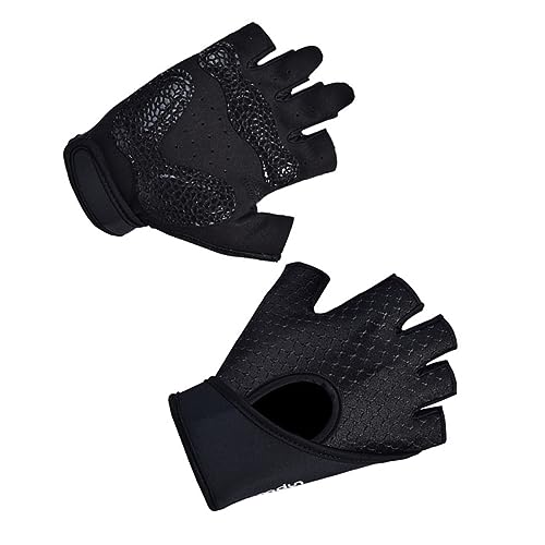 KITANDOVE 1 Paar Halbfingerhandschuhe Sporthandschuhe Fitnesshandschuhe rutschfeste Handschuhe von KITANDOVE