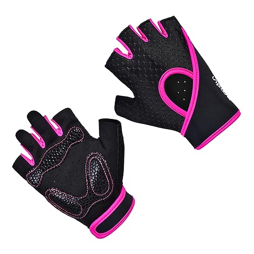 KITANDOVE 1 Paar rutschfeste Handschuhe Fitnesshandschuhe Halbfingerhandschuhe Sporthandschuhe von KITANDOVE