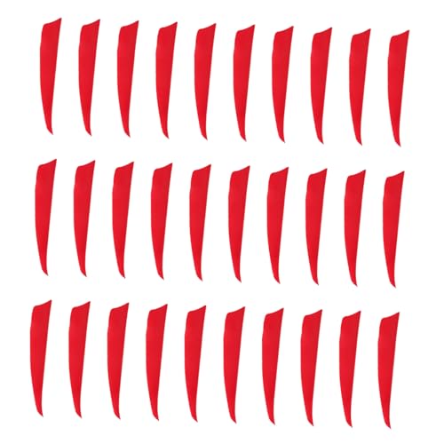 KITANDOVE 30 Stück Universal Pfeilschwanz Bogenschießen Professioneller Pfeilschwanz Praktisches Zubehör Schaft Dekor Zubehör von KITANDOVE