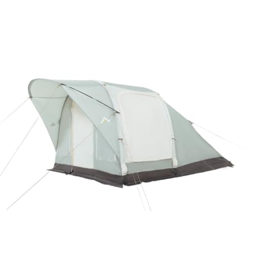 Tent for Camping Campingzelt, 2 Zimmer Und 1 Wohnzimmer, Aufblasbar, Tragbar, Faltbar, Regensicher, Picknick-Campingutensilien Zelte von KIUSYX