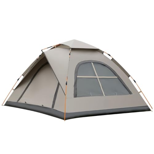 Tent for Camping Zelt Im Freien, Picknick, Zusammenklappbar, Tragbar, Versilbert, Sonnenschutz, Wasserdicht, Park, Strand, Camping, Campingzelt Zelte (Color : K, Size : A) von KIUSYX