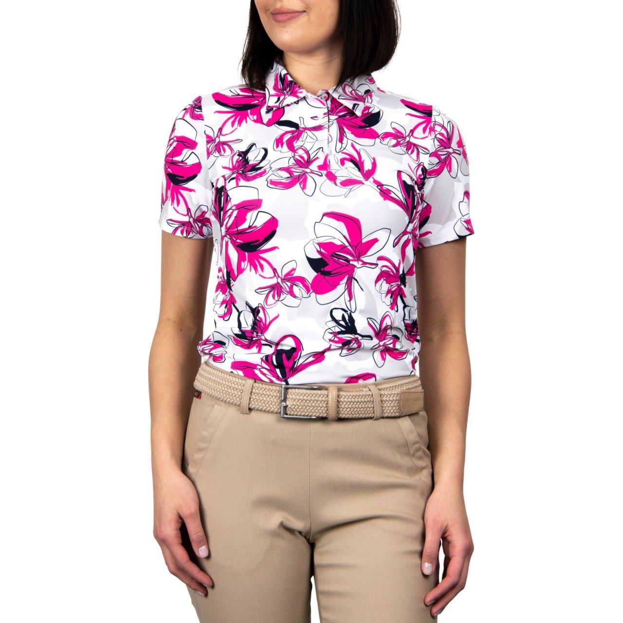 Kjus Enya Printed S/S Polo Damen von Ekomi