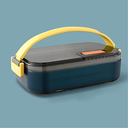KKXXYQFC Tragbare japanische Lunchbox, Mikrowelle, geschichteter Edelstahl, Bento-Box, Lunchbox, Küchenutensilien (B, wie das Bild zeigt) von KKXXYQFC