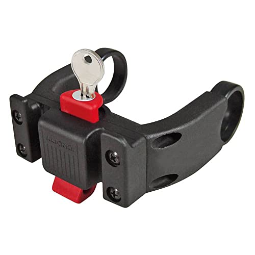 KLICKFix Lenkeradapter E mit Schloss, Schwarz, One Size mit Schloss, 0211EBL von KlickFix