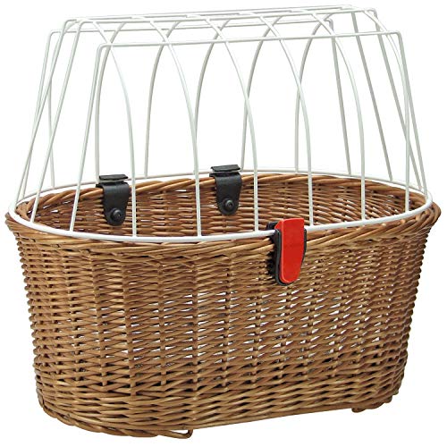 KLICKFix Unisex-Adult Doggy Basket Korbklip Hundekorb, Brown, 46 x 36 x 52 cm, 40 l von KLICKfix
