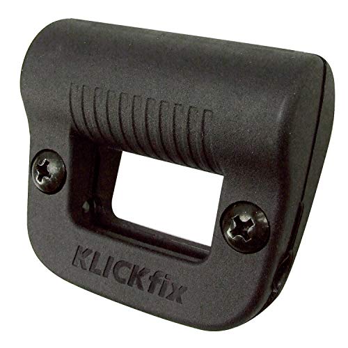 KLICKfix 0397LC Kunststoffclip Light Clip, Schwarz, One Size von KlickFix