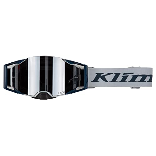 KLIM Rage Motocross Brille (Grey/Blue,One Size) von KLIM